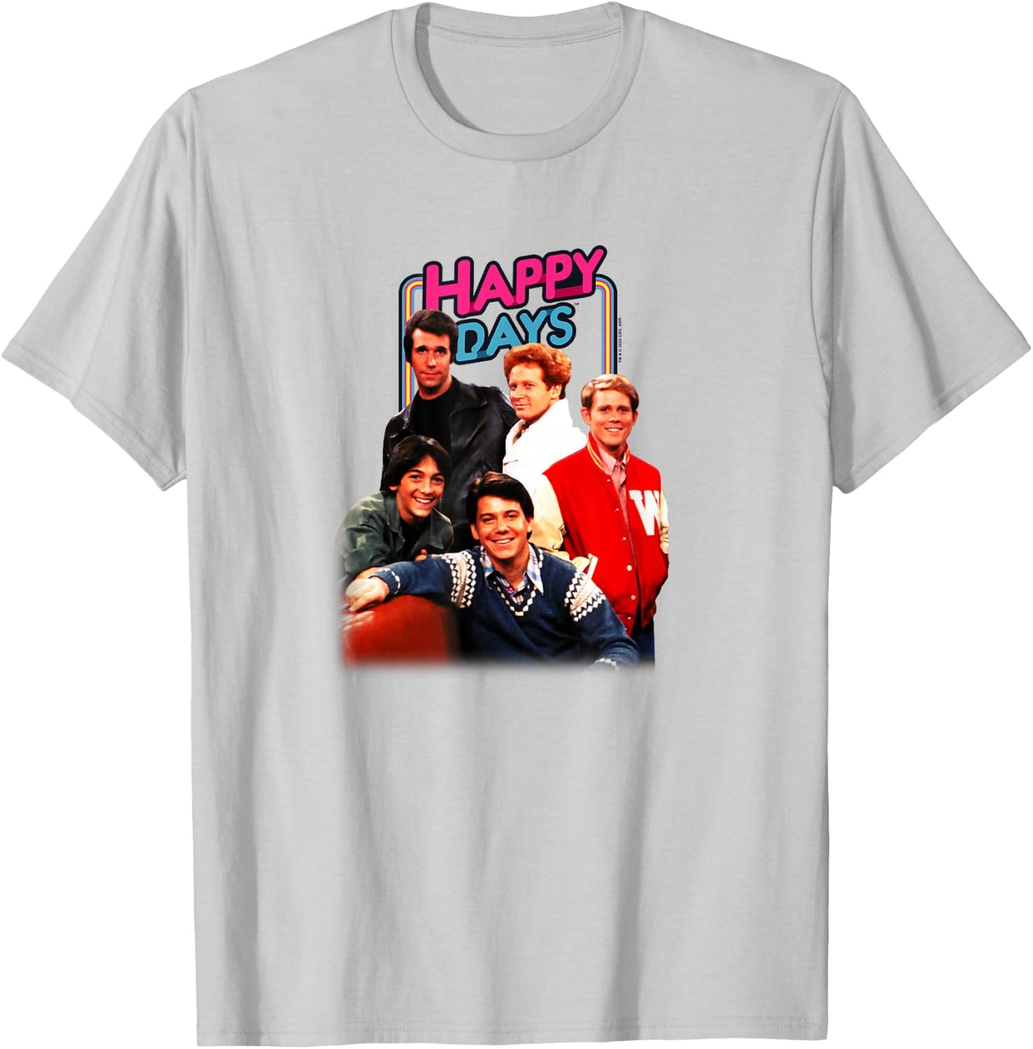 Happy Days T-Shirt - T-Shirt | Ash