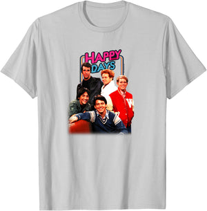 Happy Days T-Shirt - T-Shirt | Ash