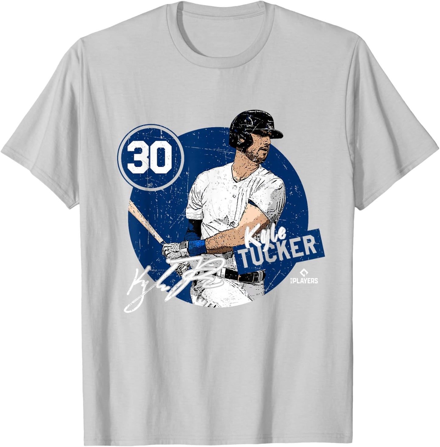 Kyle Tucker | Chicago Baseball MLB Players | MLBTUC4002 T-Shirt - T-Shirt | Ash