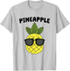 Kids Pineapple Shirt For Boys Or Girls | Cute Pineapple Gift T-Shirt - T-Shirt | Ash