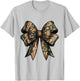 Camo Coquette Bow Duck Hunting Hunt Mom Camouflage Women T-Shirt - T-Shirt | Ash