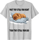 Chinese Shar Pei Sleeping Pajamas Nightgown T-Shirt - T-Shirt | Ash