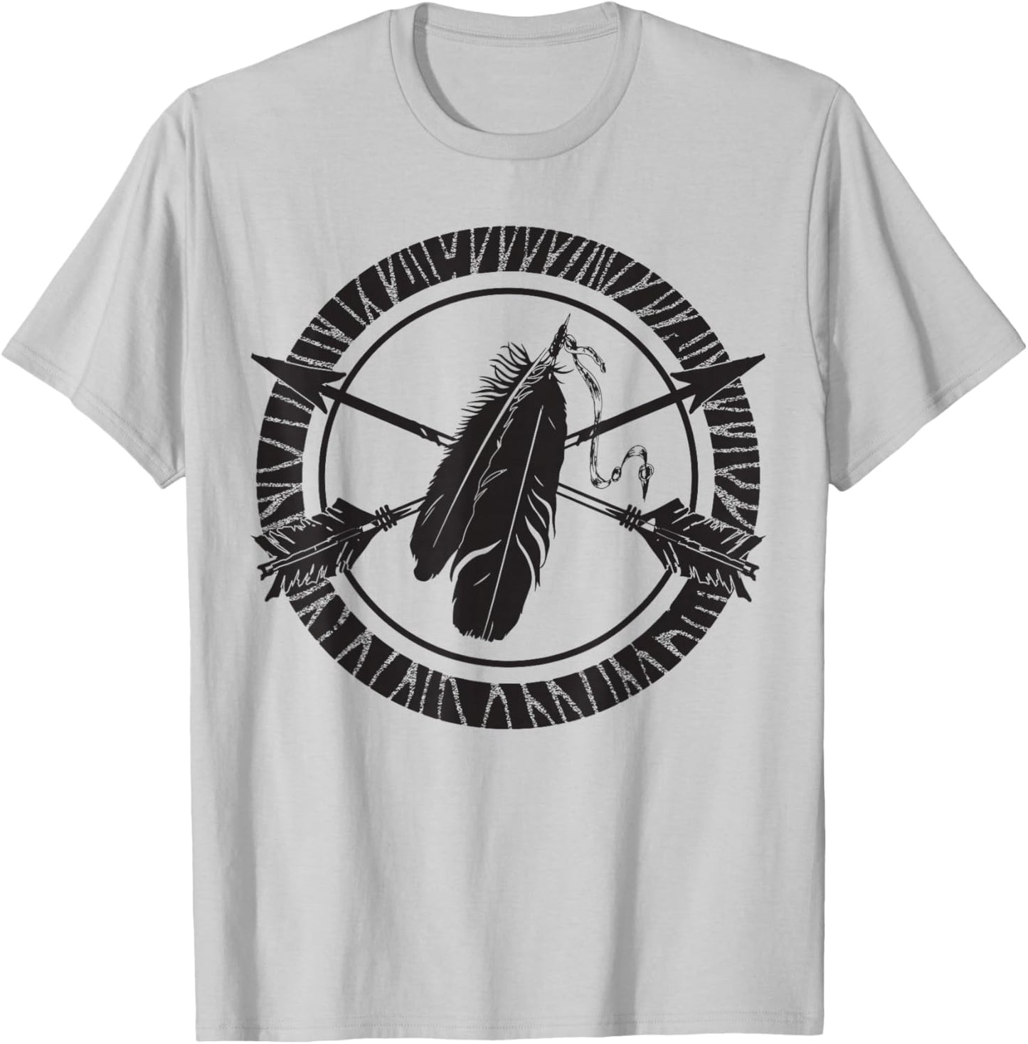 Native American Indian T Shirts. Cross Arrows , Women T-Shirt - T-Shirt | Ash