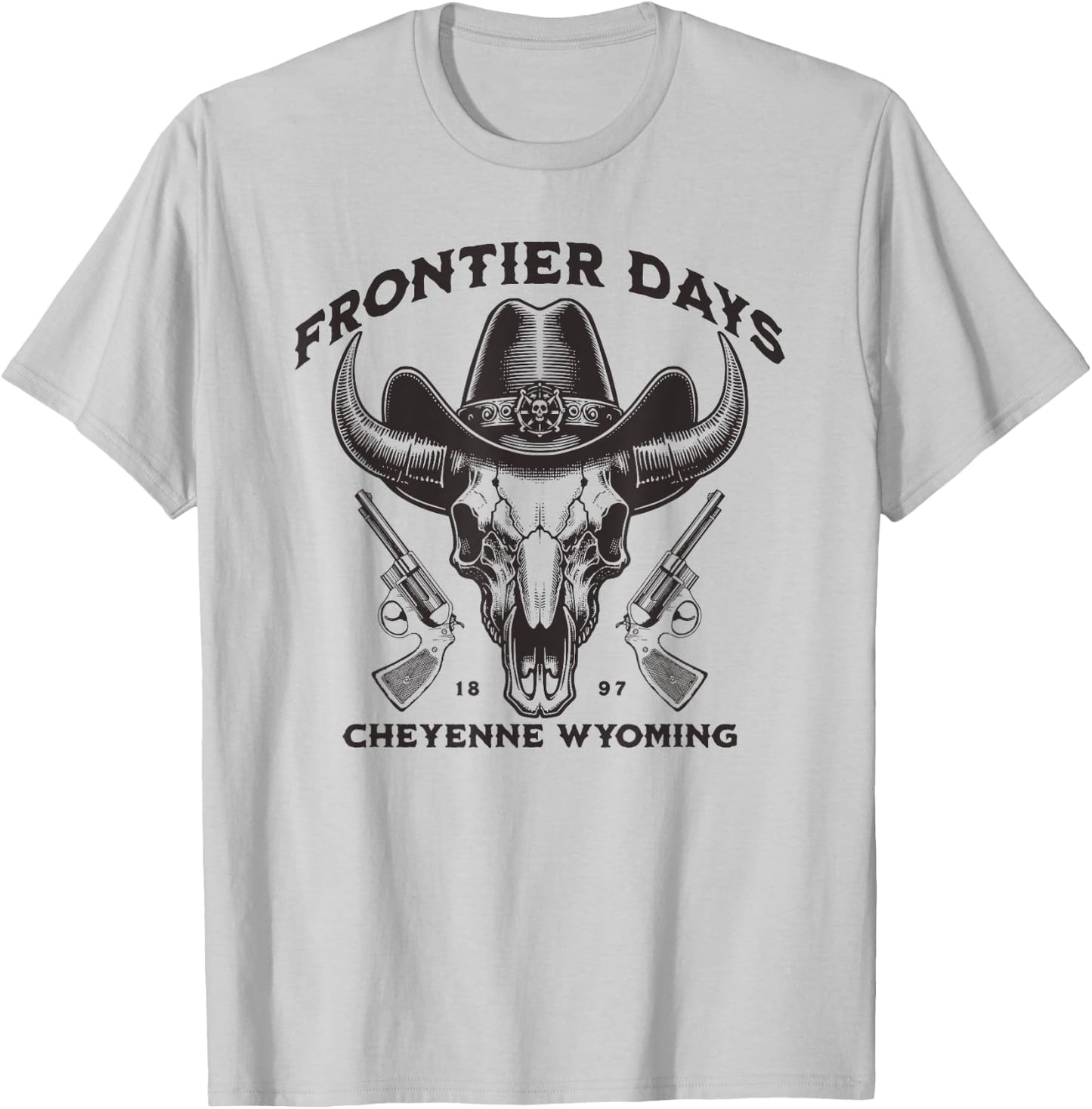 Cheyenne Wyoming Frontier Days T-Shirt - T-Shirt | Ash