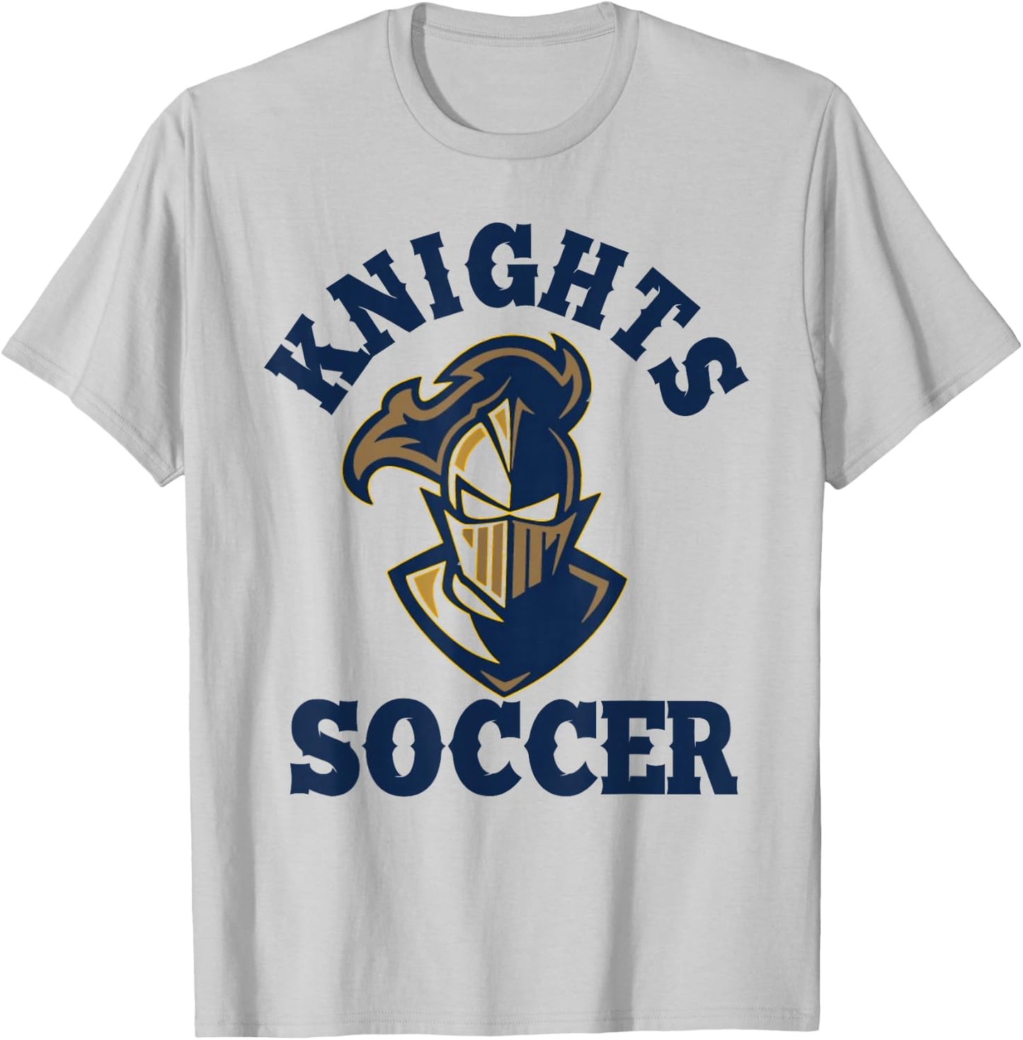 Knights Squad Youth Soccer Fan T-Shirt - T-Shirt | Ash