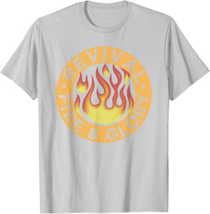 Revival Fire & Glory T-Shirt - T-Shirt | Ash