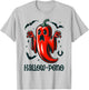 Funny Jalapeno "Hallow-peno" Halloween Costume T-Shirt - T-Shirt | Ash
