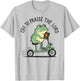 Off to Praise The Lord, Funny Christian T-Shirt - T-Shirt | Ash