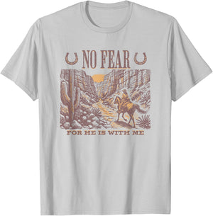 Cowboy Bible Scripture Verse Western Jesus For Faith T-Shirt - T-Shirt | Ash