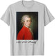 Wolfgang Amadeus Mozart - Composer Signature Classical Music T-Shirt - T-Shirt | Ash