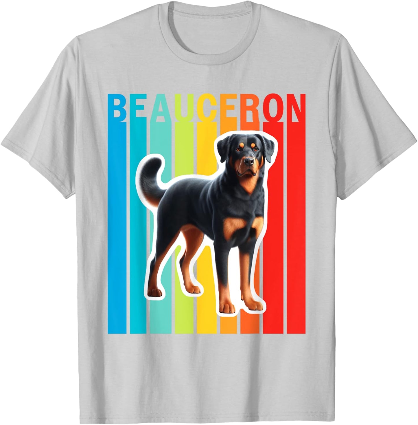 Colorful Beauceron T-Shirt - T-Shirt | Ash