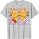 2nd Grade Teacher Pencil Coquette Bow Back To School Women Girls Kids T-Shirt - T-Shirt | Ash