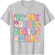 10th Birthday Girls 10yr Old Bday In My Double Digits Era T-Shirt - T-Shirt | Ash