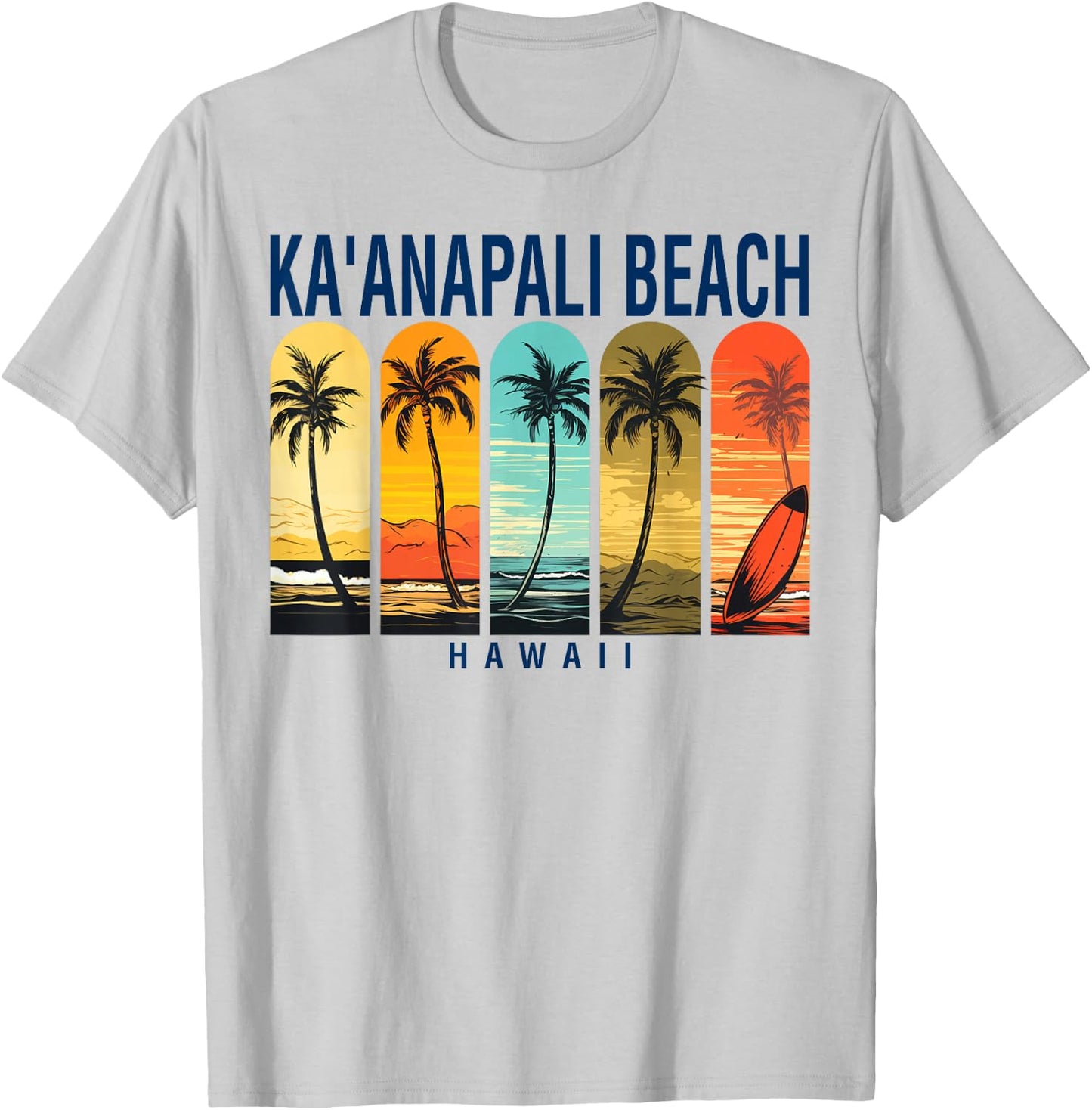 Kaanapali Beach Hawaii Men Beach Rider Women T-Shirt - T-Shirt | Ash