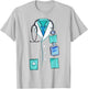 Doctor Costume Halloween White Lab Coat Men Women Kids T-Shirt - T-Shirt | Ash
