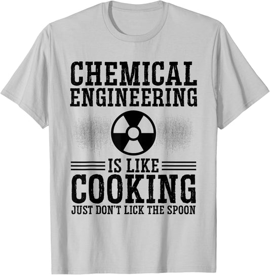 Chemical Engineer Funny for Chemical Engineering Process T-Shirt - T-Shirt | Ash