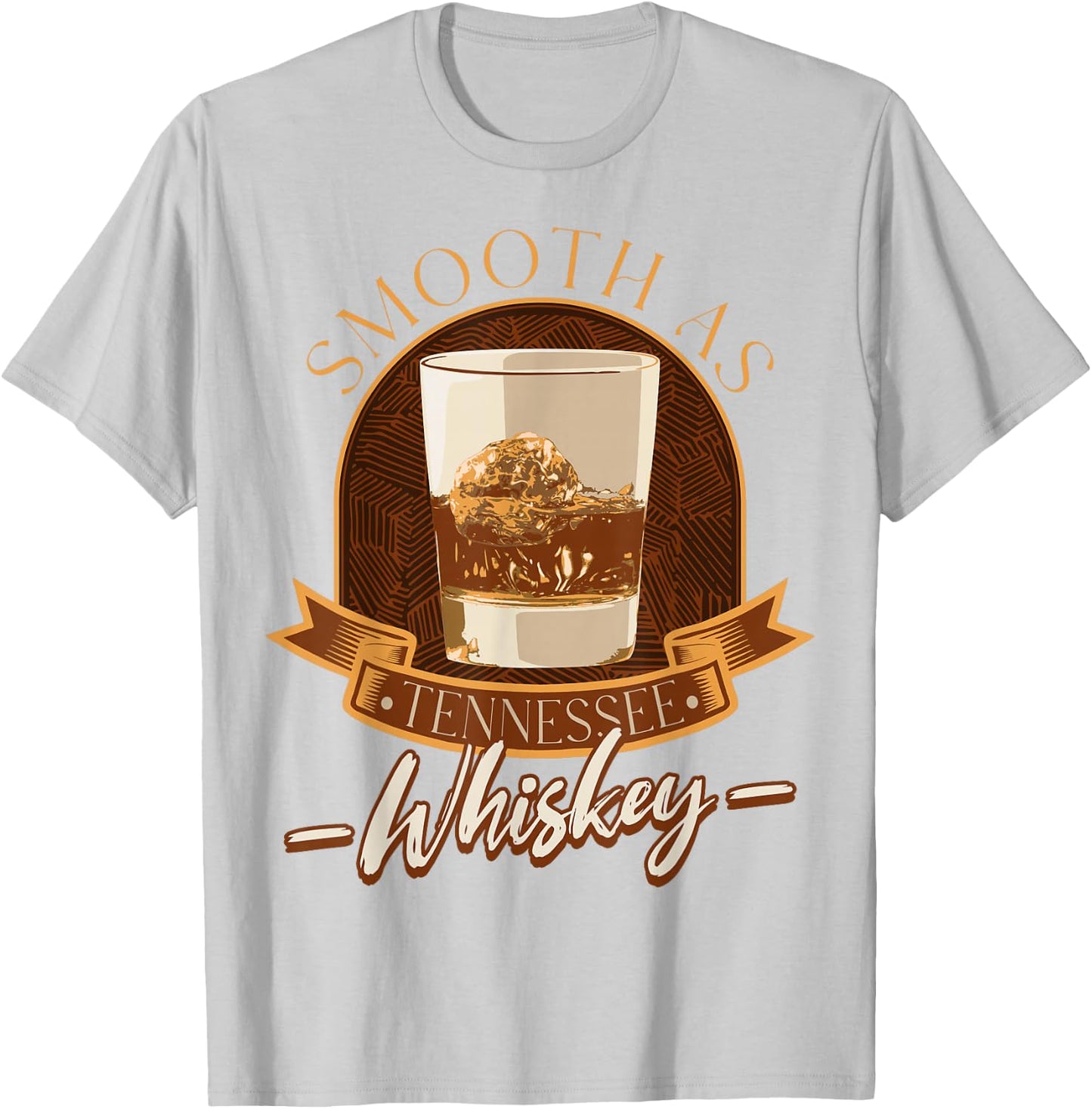 Western Smooth As Tennessee Whiskey Country Music T-Shirt - T-Shirt | Ash