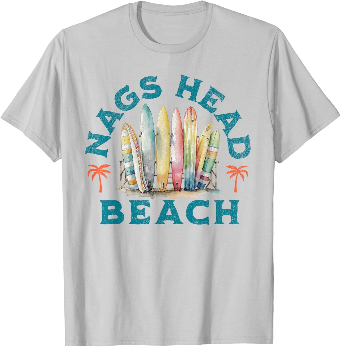 Nags Head T-Shirt - T-Shirt | Ash