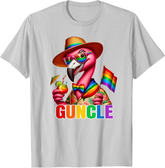 Guncle An Uncle Who's Well-Groomed Good Looking and Humorous T-Shirt - T-Shirt | Ash