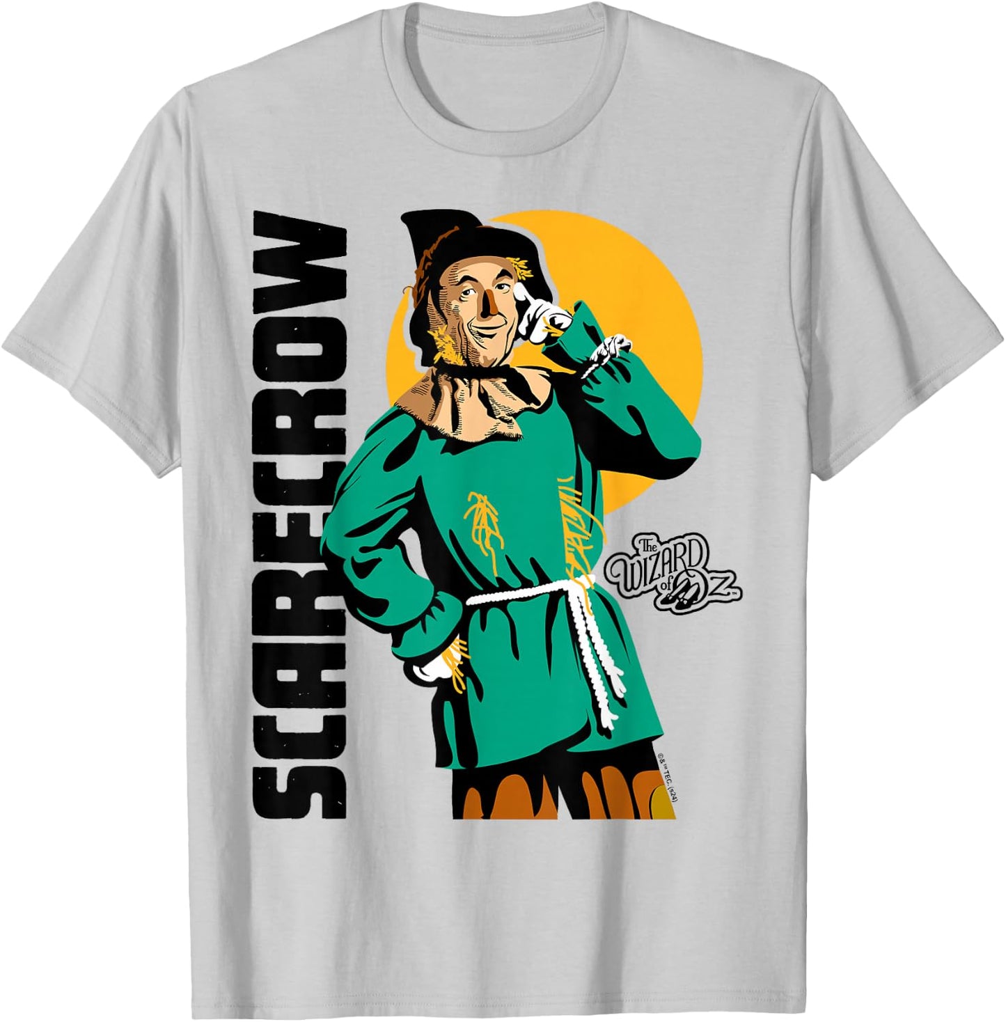 The Wizard of Oz - Scarecrow T-Shirt - T-Shirt | Ash