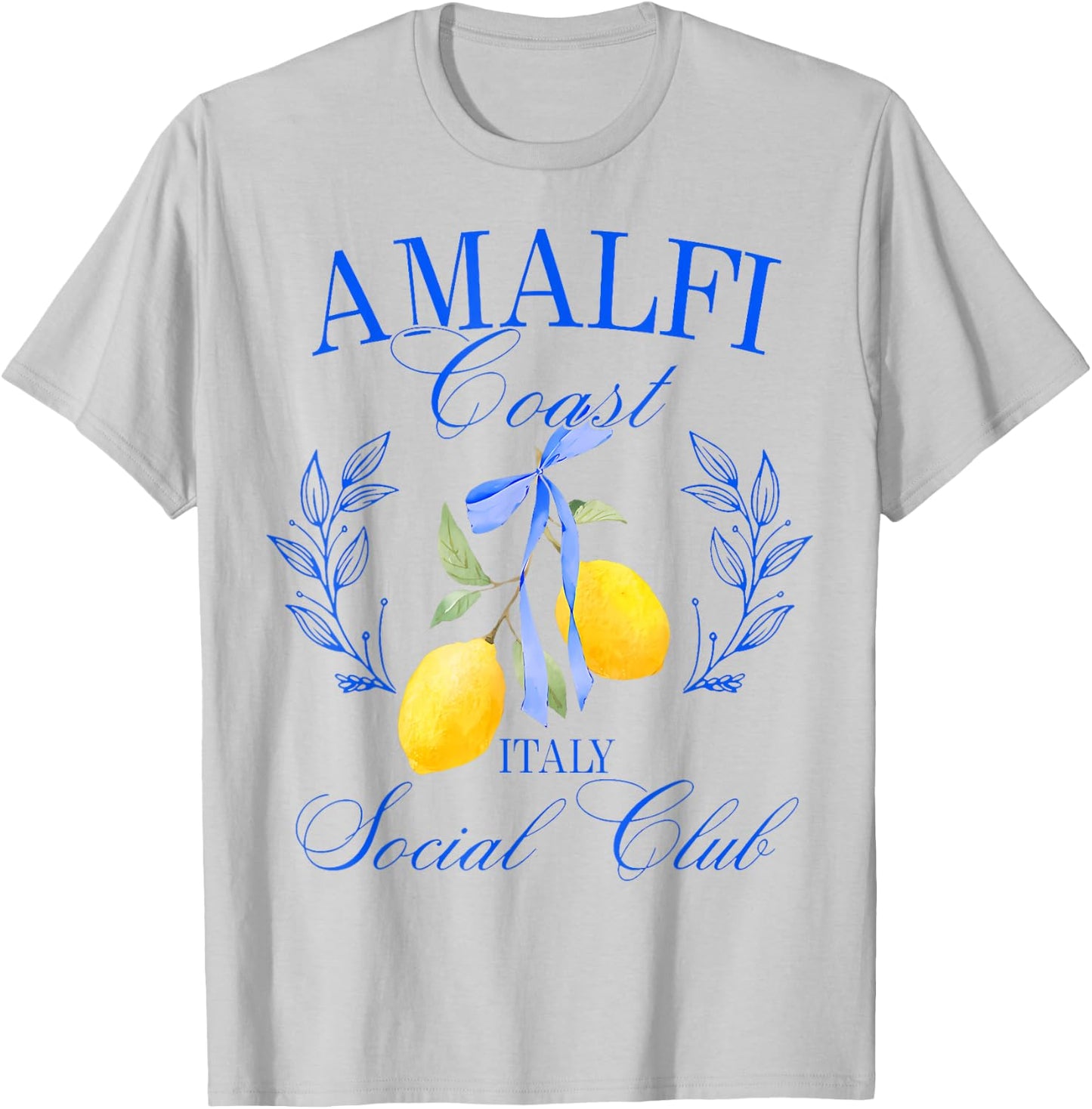 Italy Gift Amalfi Coast Italy Sorrento Capri Lemons T-Shirt - T-Shirt | Ash