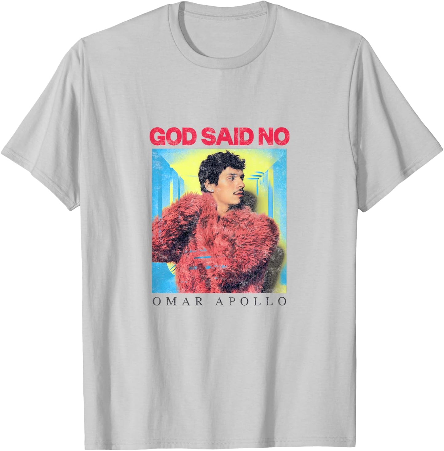 God Said No Box T-Shirt - T-Shirt | Ash