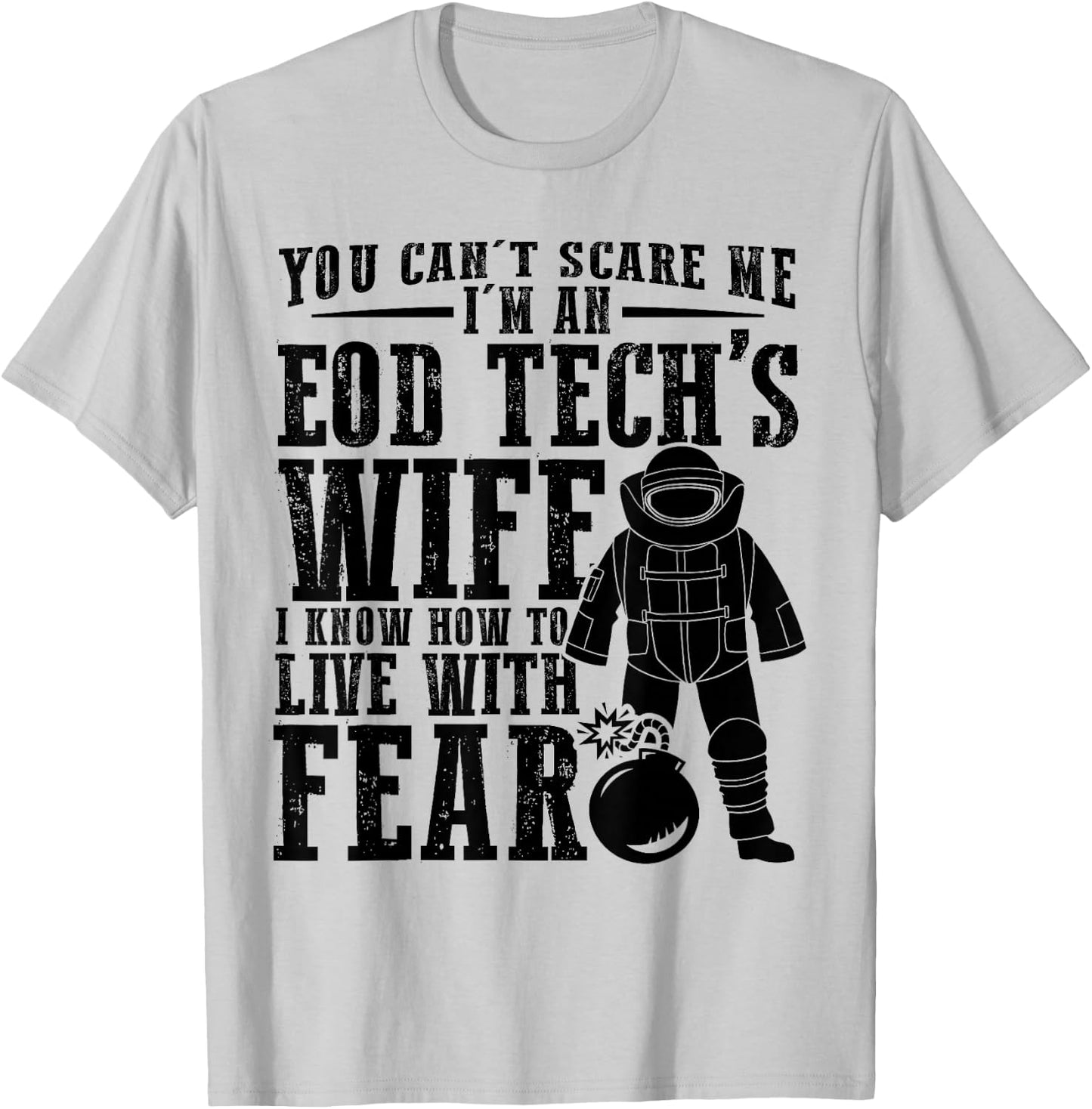 US EOD Tech Ordnance Corps Explosive Ordnance Disposal T-Shirt - T-Shirt | Ash