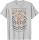 Floral To Know God and To Make Him Known Wildflowers T-Shirt - T-Shirt | Ash