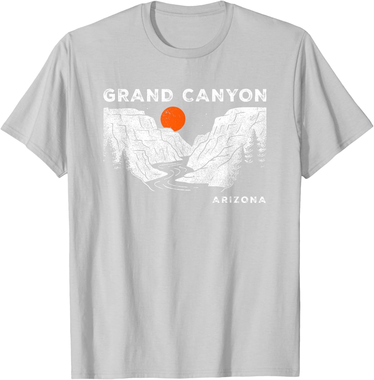Vintage Grand Canyon National Park Arizona Men Kids T-Shirt - T-Shirt | Ash