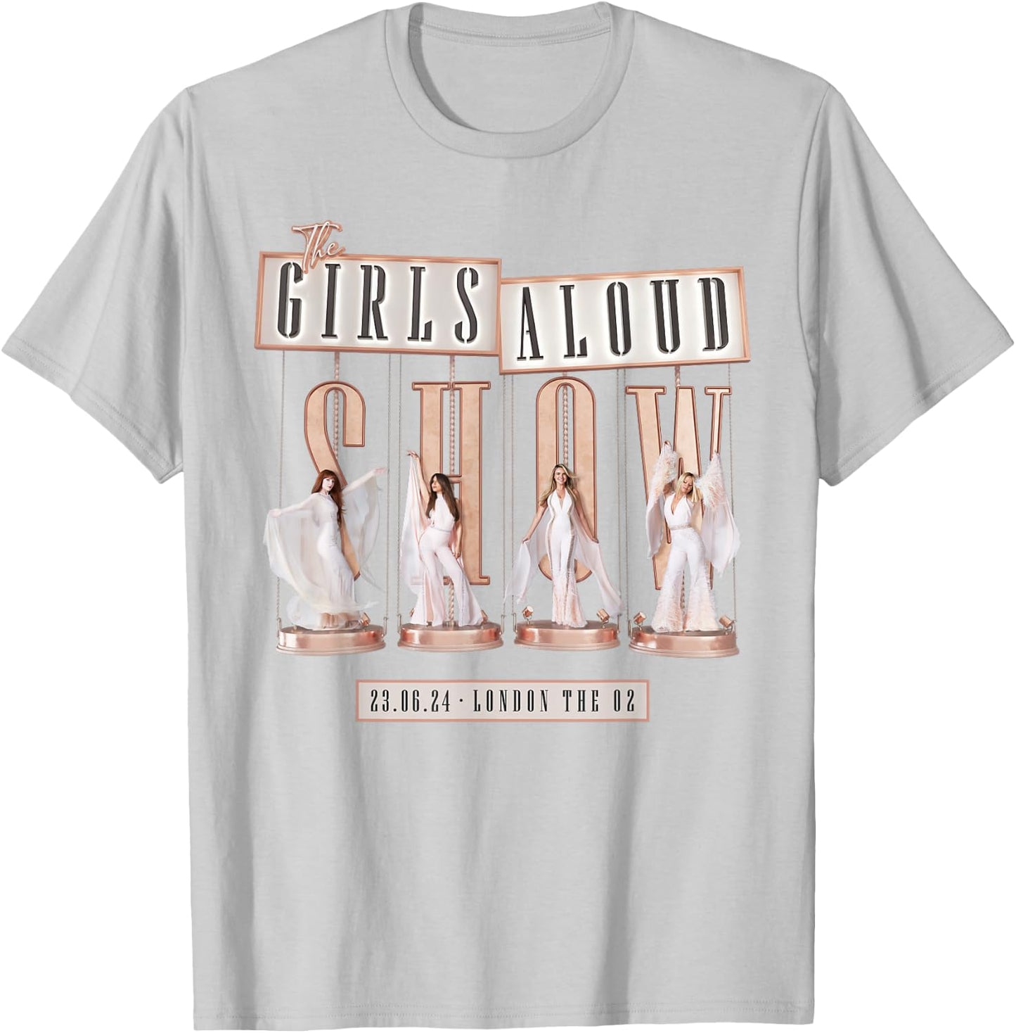 Girls Aloud Arena Tour 2024 London Day 2 T-Shirt - T-Shirt | Ash