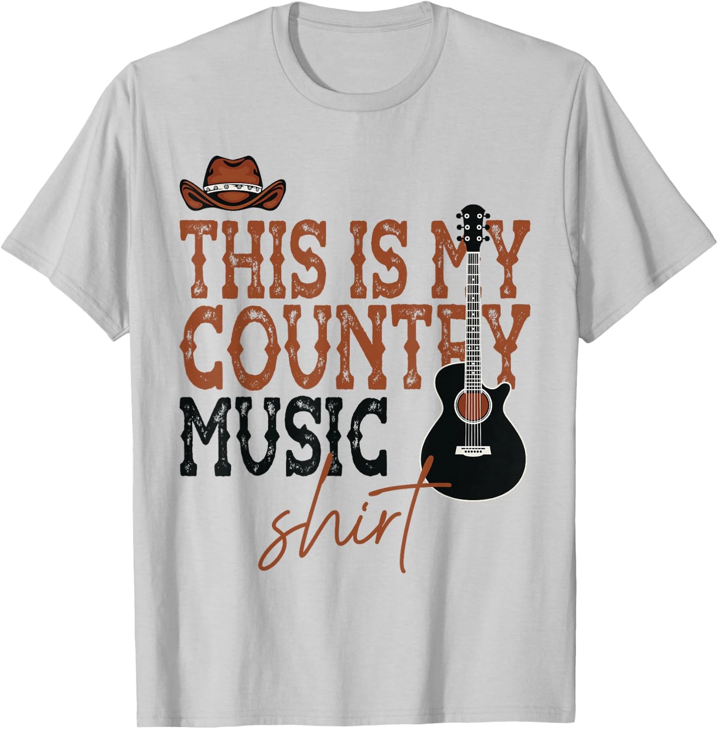 Cool Country Concert Women Country Music Lover T-Shirt - T-Shirt | Ash