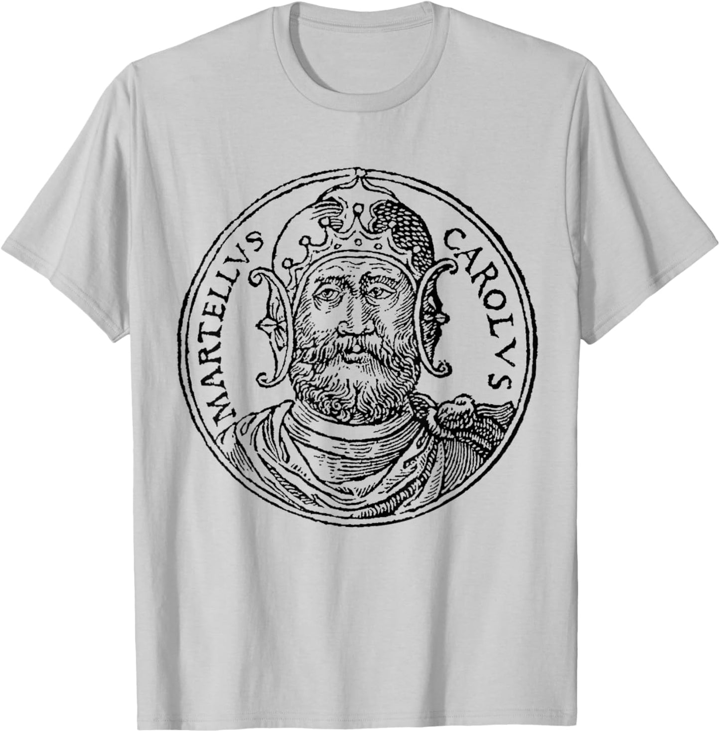 Charles Martel Franks French France Europe T-Shirt - T-Shirt | Ash