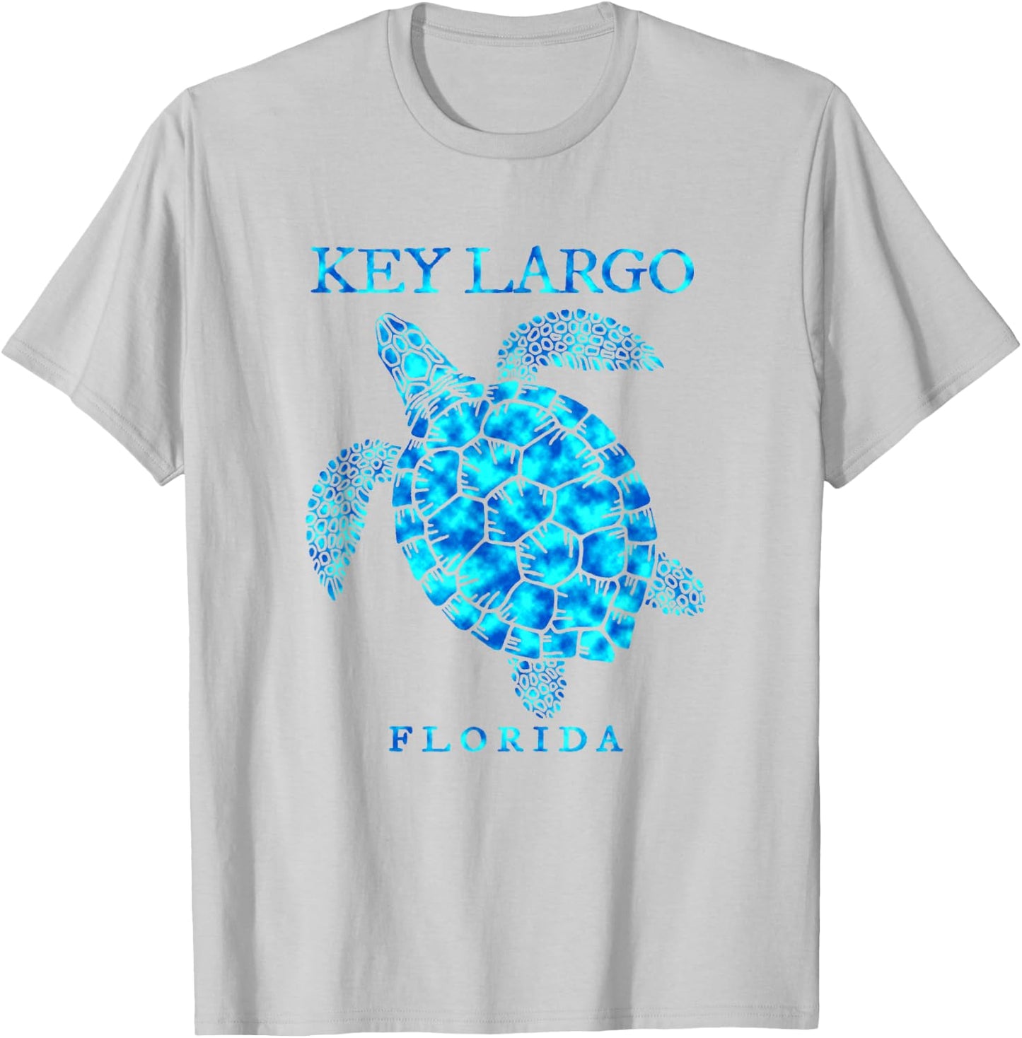 Key Largo Florida Sea Turtle Boys Girls Toddlers Souvenir T-Shirt - T-Shirt | Ash