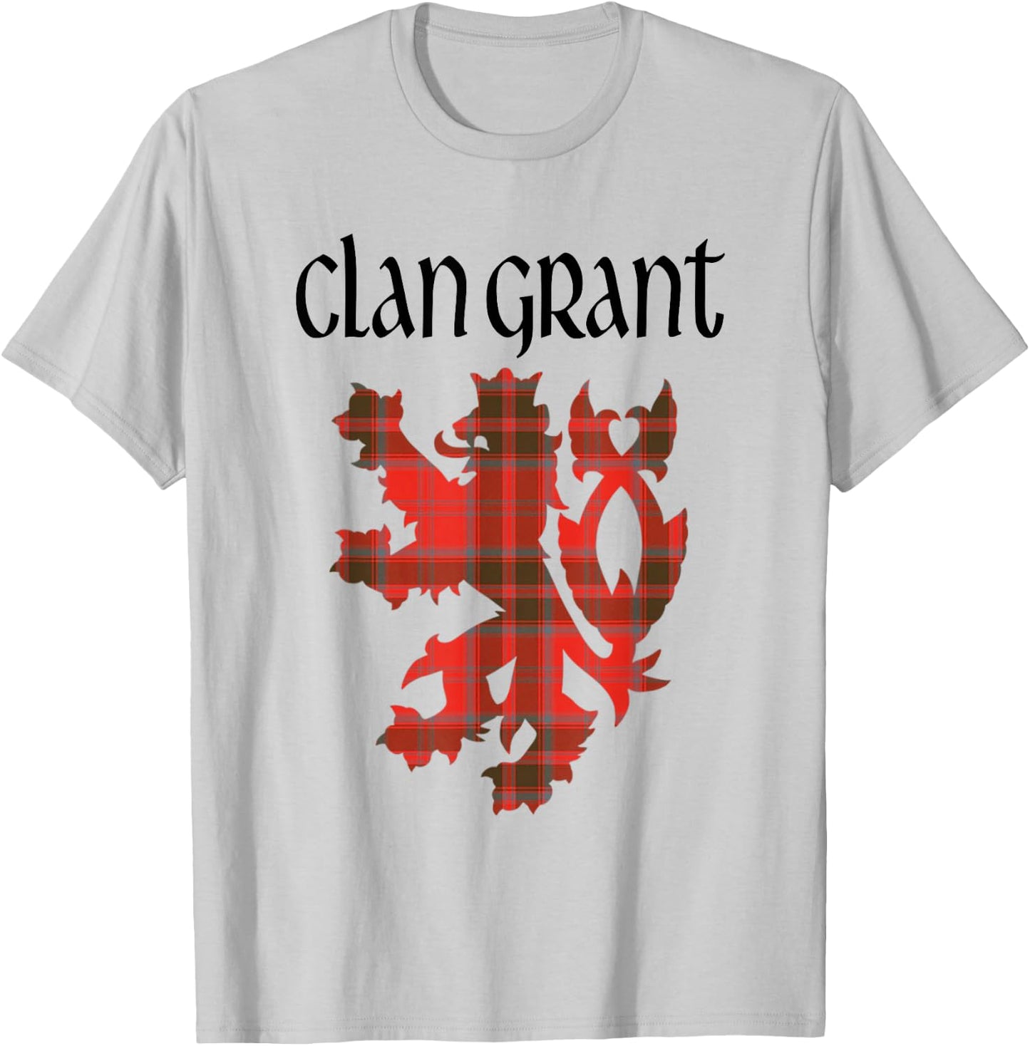 Clan Grant Tartan Scottish Family Name Scotland Pride T-Shirt - T-Shirt | Ash
