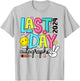 Last Day Autographs 2023-2024 Retro Last Day Of School T-Shirt - T-Shirt | Ash