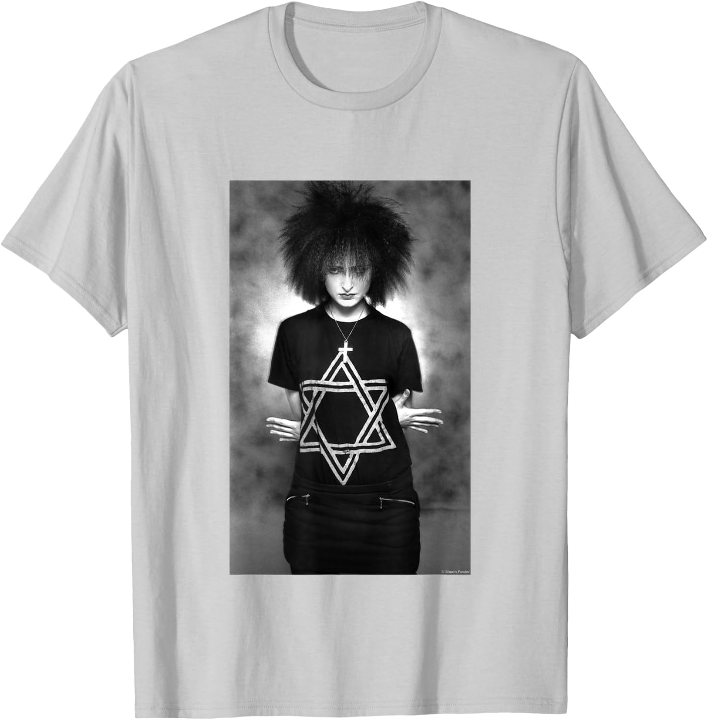 Siouxsie Sioux of The Banshees Studio Photo by Simon Fowler T-Shirt - T-Shirt | Ash