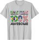 Brazilian American Patriot USA Grown Brazil US Flag T-Shirt - T-Shirt | Ash