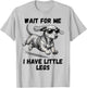 Wait for Me I Have Little Legs Dachshund Funny Dog Mom T-Shirt - T-Shirt | Ash