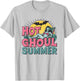 Hot Ghoul Summer Spooky Retro Zombie Pin-Up Halloween T-Shirt - T-Shirt | Ash