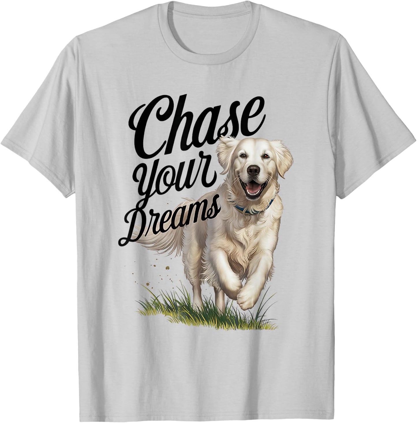 English Cream Golden Retriever Gifts Puppy Dog Men Women Kid T-Shirt - T-Shirt | Ash