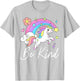 Be Kind Stop Bullying Unicorn Rainbow Unity Day Wear Orange T-Shirt - T-Shirt | Ash