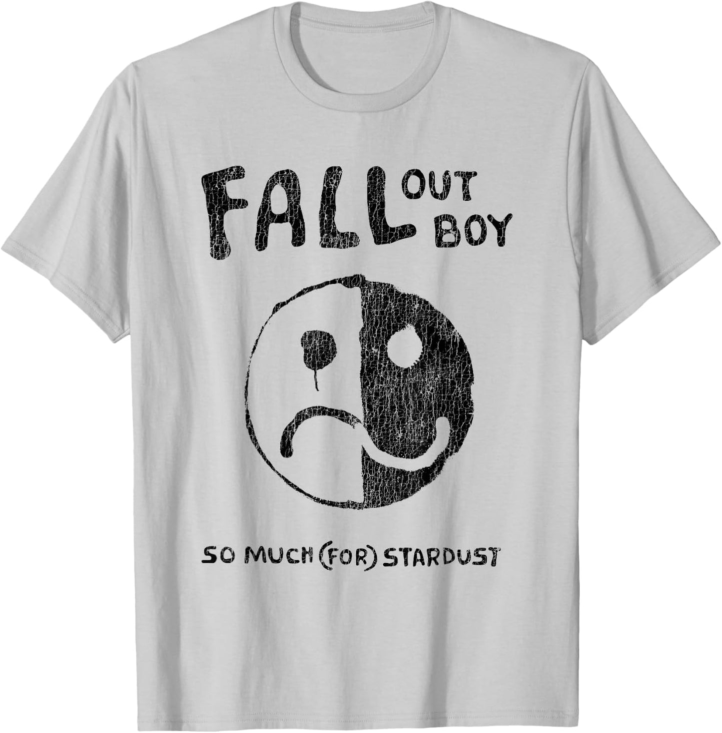 Fall Out Boy - Smile Frown T-Shirt - T-Shirt | Ash