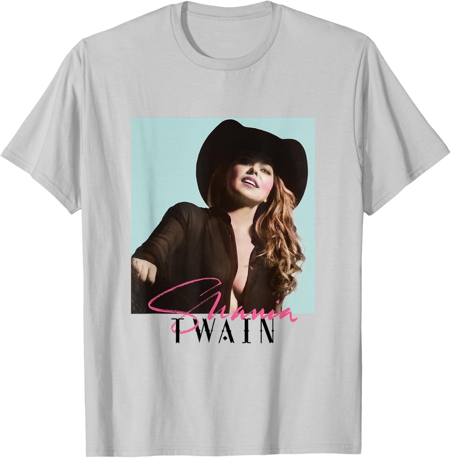 Official Shania Twain Queen of Me T-Shirt - T-Shirt | Ash