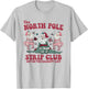The North Pole Strip Club Funny Santa Dancing Christmas T-Shirt - T-Shirt | Ash