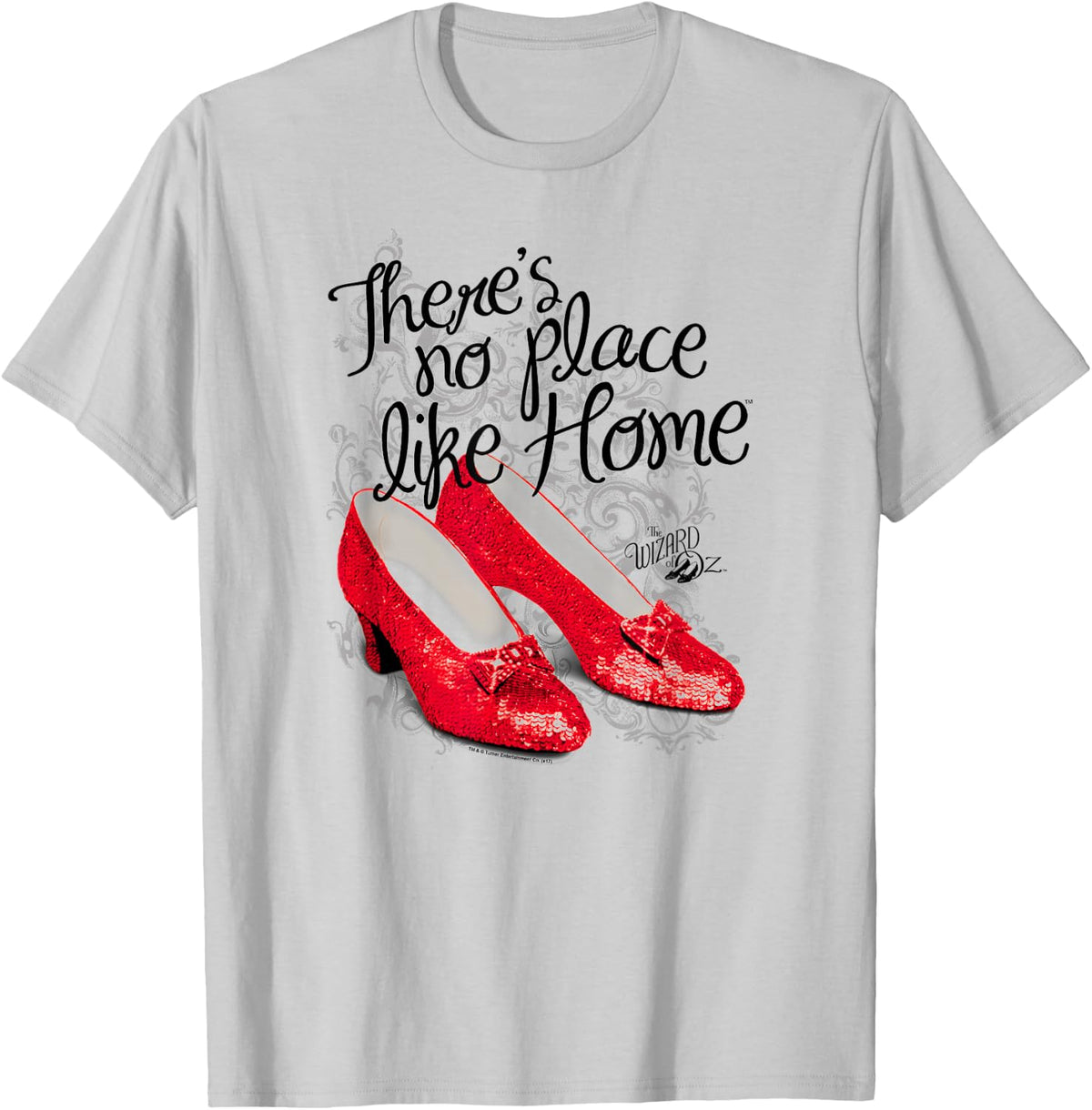 The Wizard of Oz Ruby Slippers T-Shirt - T-Shirt | Ash