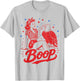 Boop Eagle Patriotic Vintage American Girl 250th 4th of July T-Shirt - T-Shirt | Ash