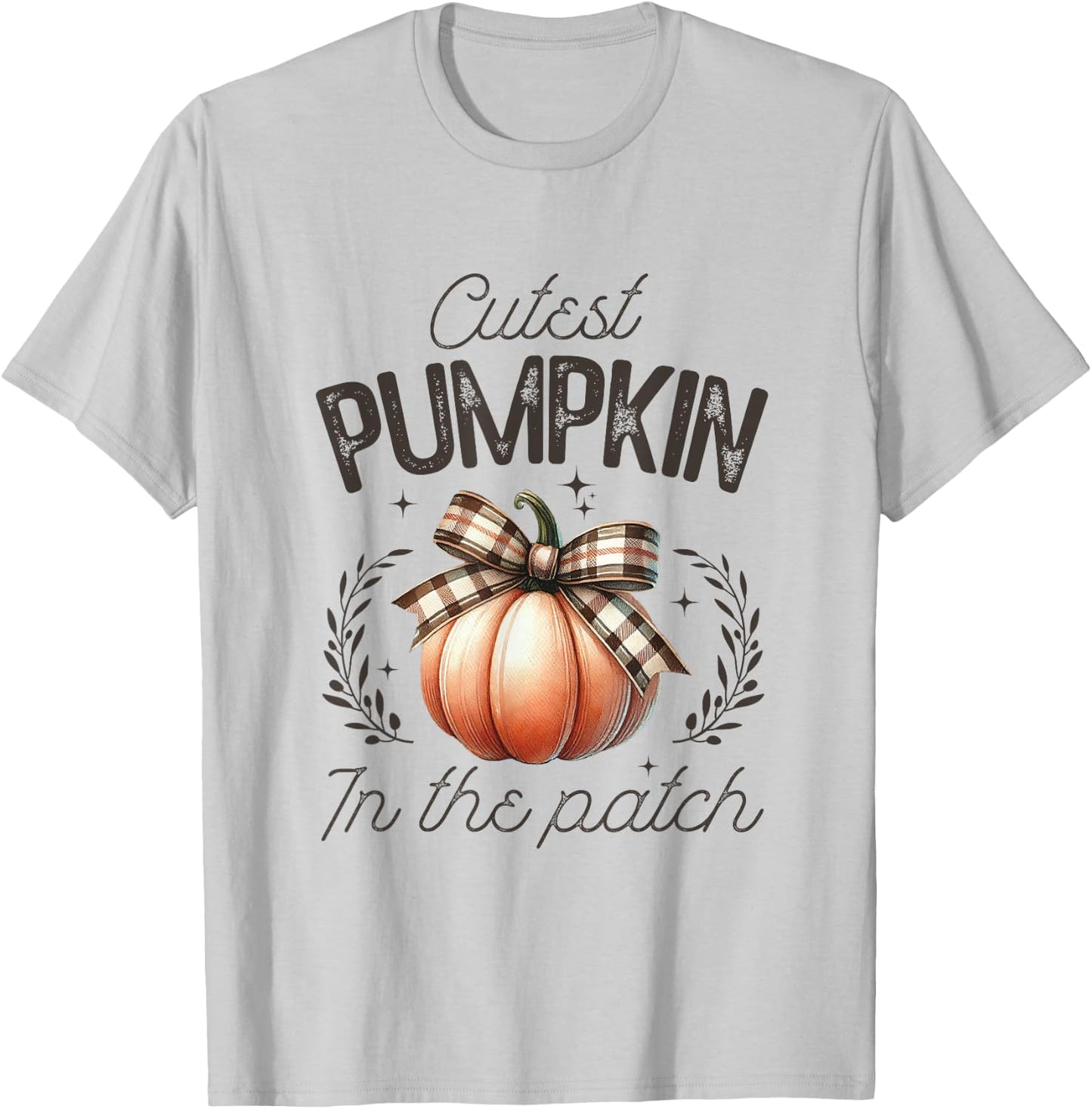 Cutest Pumpkin Patch Cute Halloween T-Shirt - T-Shirt | Ash