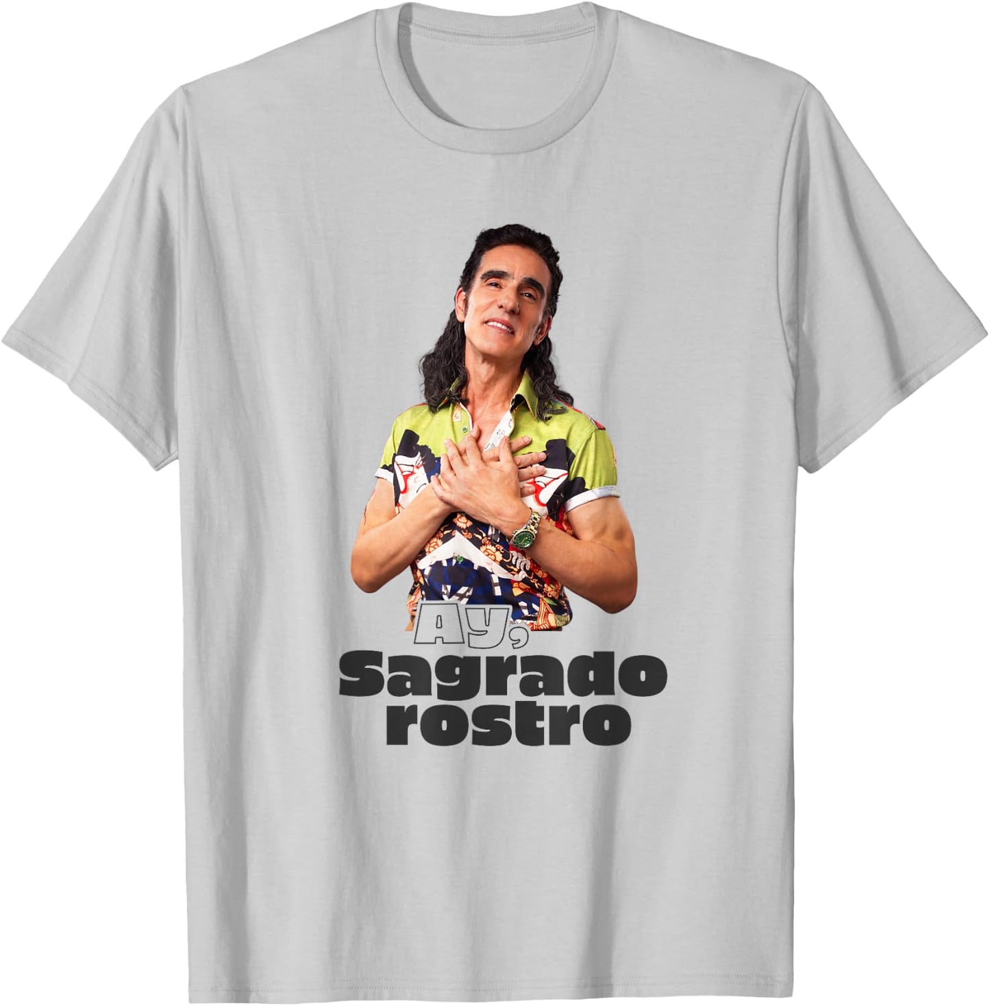 Pedro El Escamoso - Sagrado Rostro T-Shirt - T-Shirt | Ash