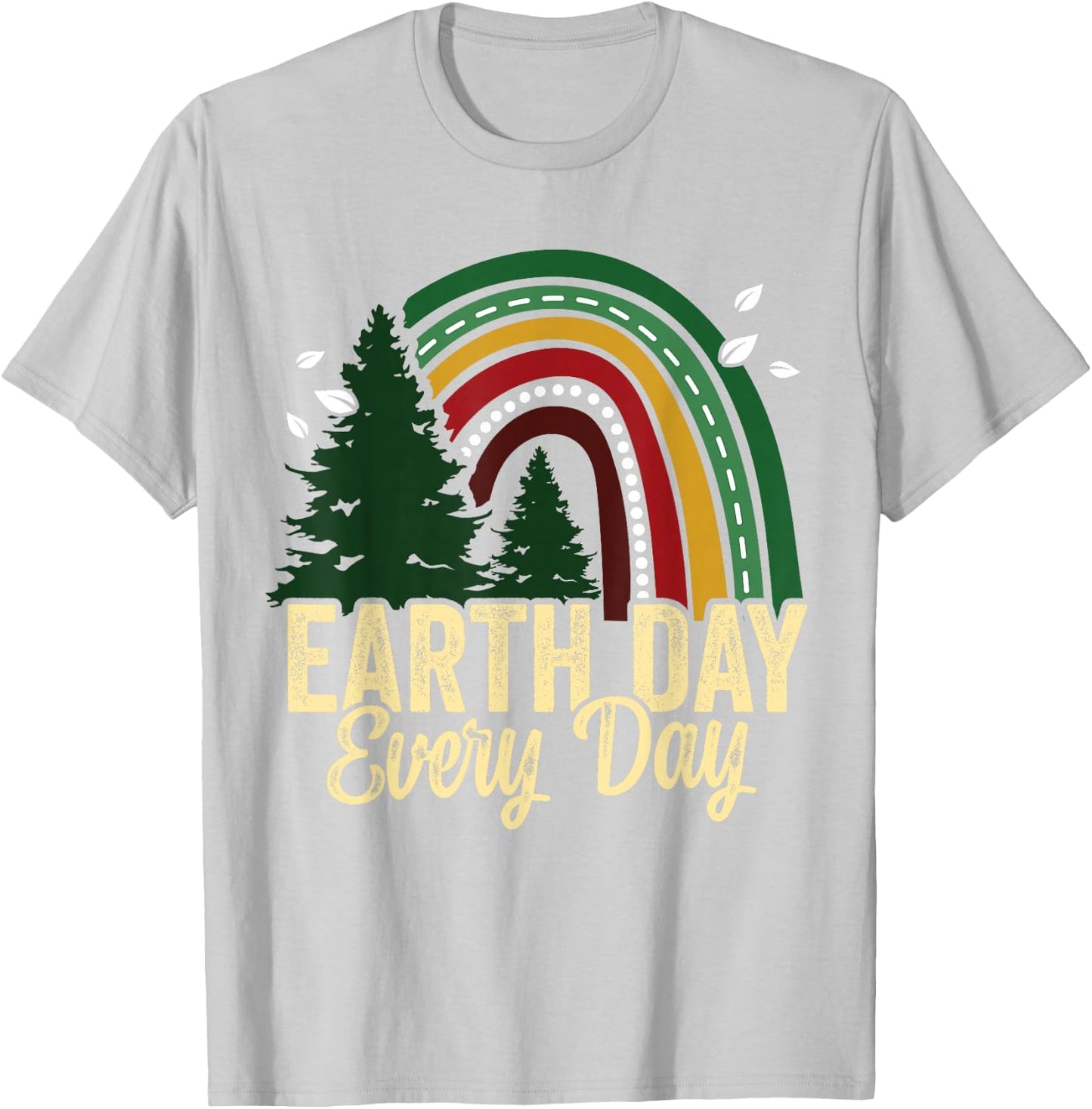 Earth Day Everyday Awareness Planet Animal Men Women Kids T-Shirt - T-Shirt | Ash