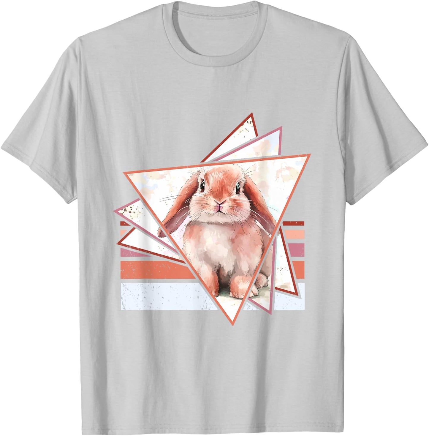 American Fuzzy Lop Bunny Holland Lop Rabbit Girl Holland Lop T-Shirt - T-Shirt | Ash